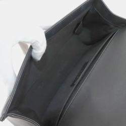 مملوكة مسبقًا حقيبة كتف شانيل بوي شانيل سلسلة سوداء جلد الحملان