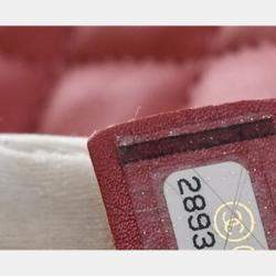 Pre Owned Chanel Mini Pink Calfskin Top Handle Flap Bag