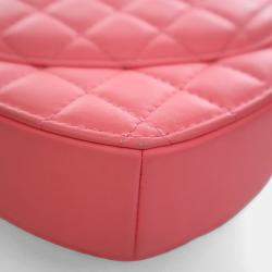 Pre Owned Chanel Large Lambskin CC Inlove Heart Bag