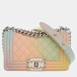 مملوكة مسبقًا Chanel Small Caviar Boy Bag