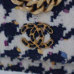 مملوكة مسبقًا محفظة بسلسلة تويد 19 شانيل