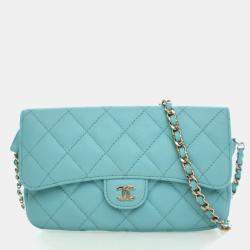 مملوكة مسبقًا Chanel Caviar Wallet On Chain (WOC)