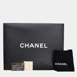 مملوكة مسبقًا Chanel Large Boy Bag Beige, Black Lambskin Leather