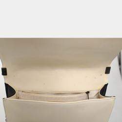 مملوكة مسبقًا Chanel Large Boy Bag Beige, Black Lambskin Leather