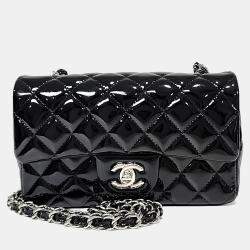 Pre Owned حقيبة ميني كروس بودي كلاسيكية جديدة ببراءة الاختراع