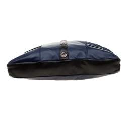 Pre Owned حقيبة كتف شانيل غيرل جلد سوداء/ زرقاء