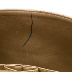 Pre Owned حقيبة شانيل 226 جلد ريشيو 2.55 مبطن جلد ذهبي مبطن بقلاب