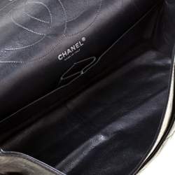 مملوكة مسبقًا Chanel Black Quilted Leather Reissue 2.55 Classic 228 Flap Bag