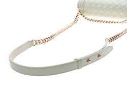 مملوكة مسبقًا Chanel Mint Green Quilted Patent Leather Medium Boy Flap Bag