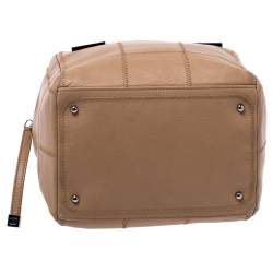 مملوكة مسبقًا حقيبة باولر شانيل جلد كافيار مبطنة مربعة صغيرى