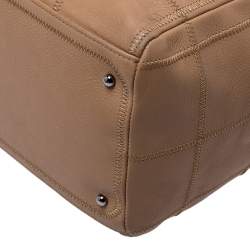 مملوكة مسبقًا حقيبة باولر شانيل جلد كافيار مبطنة مربعة صغيرى