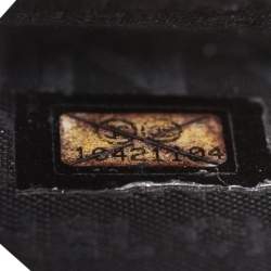 Chanel Black Quilted Leather Compact Wallet