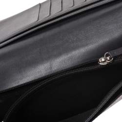 Pre Owned Chanel Dark Grey Caviar Timeless CC L Yen Wallet