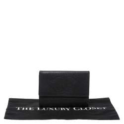 Chanel Black Caviar Leather CC Timeless Wallet