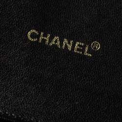 Chanel Black Caviar Leather CC Timeless Wallet