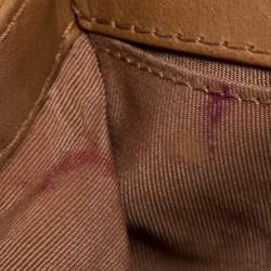 Pre Owned Chanel Brown Quilted Leather Paris Dallas Boy Bag