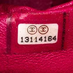 مملوكة مسبقًا حقيبة شانيل "جامبو كلاسيك" قلاب وا�حد جيرسيه مبطن وردي