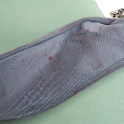 مملوكة مسبقًا حقيبة شانيل متوسطة قلاب بوي جلد شيفرون أخضر فاتح