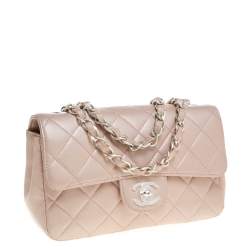 مملوكة مسبقًا Chanel Pearl Quilted Leather Extra Mini Classic Flap Bag