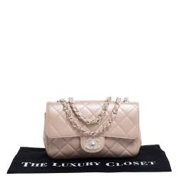 مملوكة مسبقًا Chanel Pearl Quilted Leather Extra Mini Classic Flap Bag