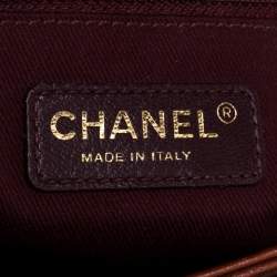 مملوكة مسبقًا Chanel Brown Aged Leather Large Perfect Edge Flap Bag