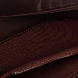 Pre Owned Chanel Black Quilted Leather L Yen Continental Wallet