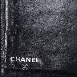 Pre Owned Chanel Black Quilted Leather Reissue Trifold Wallet