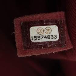 Pre Owned Chanel Black Quilted Aged Leather Pondicherry Flap Bag