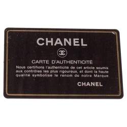 مملوكة مسبقًا حقيبة ساتشل شانيل شعار جلد مبطنة شوكو بار بيج فاتحة 