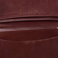 Pre Owned محفظة كونتيننتال شانيل أل ين جلد كافيار مبطنة سوداء