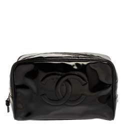 Vintage CHANEL Calfskin Classic Cosmetic and Toiletry Black -  Israel
