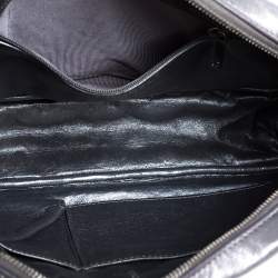 Pre Owned حقيبة كتف شانيل كاميرا 2.55 ريشيو جلد رصاصي مبطن