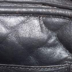 Pre Owned حقيبة كتف شانيل كاميرا 2.55 ريشيو جلد رصاصي مبطن