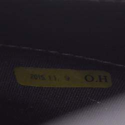 Pre Owned Chanel Black Quilted Lambskin Leather Backpack