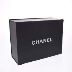 Pre Owned Chanel Black Quilted Lambskin Leather Backpack