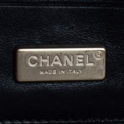 Pre Owned Chanel Black Patent Leather Reissue Shoulder Bag