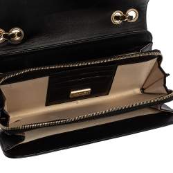 Pre Owned Chanel Black Patent Leather Reissue Shoulder Bag