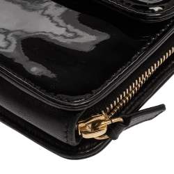 Pre Owned Chanel Black Patent Leather Reissue Shoulder Bag