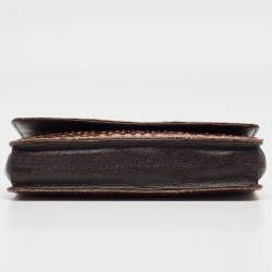 Chanel Metallic Brown Python and Leather WOC Bag