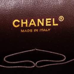 Pre Owned Chanel Black Quilted Caviar Leather Jumbo Classic Double Flap Bag