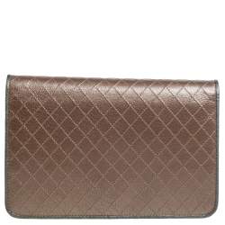 Chanel Beige Quilted Leather Wallet on Chain
