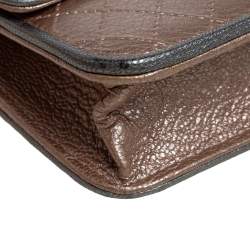 Chanel Beige Quilted Leather Wallet on Chain