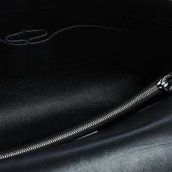Pre Owned Chanel Black Python Medium Coco Top Handle Bag
