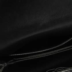 Pre Owned Chanel Black Python Medium Coco Top Handle Bag