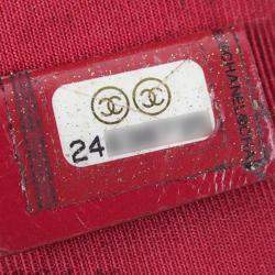 Pre Owned Chanel Multicolor Fabric and Wool Vintage Gabrielle Clutch