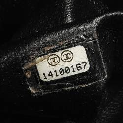 مملوكة مسبقًا Chanel Black Quilted Caviar Leather Maxi Classic Double Flap Bag