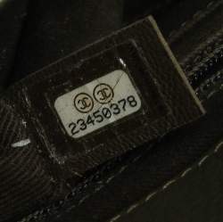 مملوكة مسبقًا Chanel Green Leather Mini Neo Executive Shopping Tote