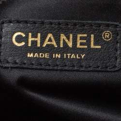 مملوكة مسبقًا Chanel Black Quilted Caviar Leather Grand Shopping Tote