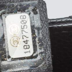 مملوكة مسبقًا Chanel Black Quilted Caviar Leather Grand Shopping Tote