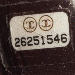 Pre Owned Chanel Black Quilted Leather Button Up Hobo